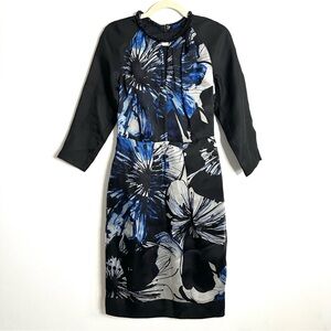 Carmen Marc Valvo Silk Dress